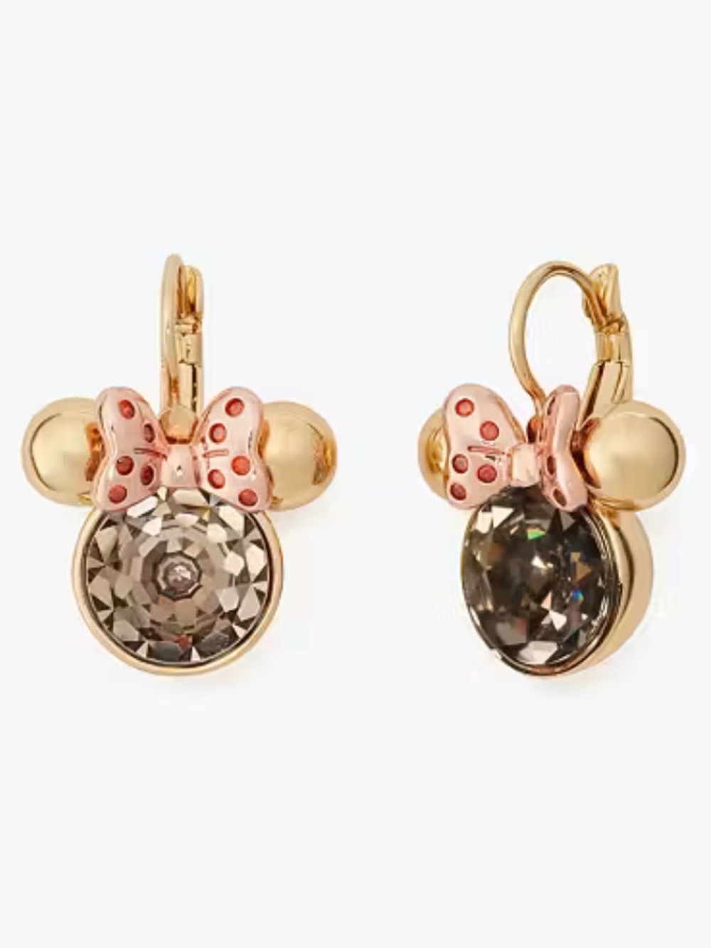 Disney X KATE SPADE ♠️ New York 🎀 MINNIE MOUSE 🎀 EARRINGS 🌟NWT🌟